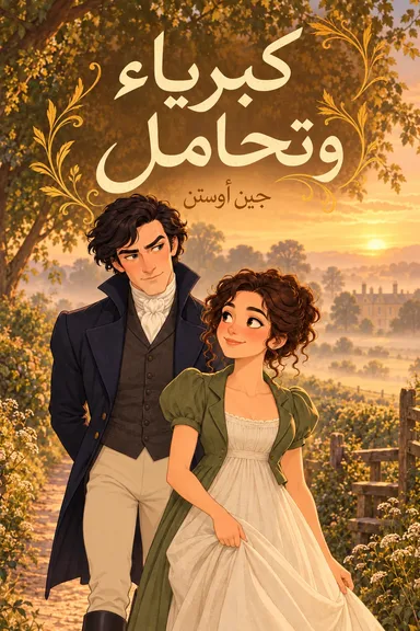 غلاف القصة المصوّرة «كبرياء وتحامل»