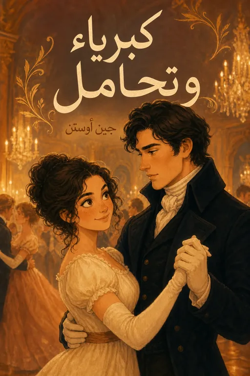 غلاف الطبعة المصورة من كبرياء وتحامل