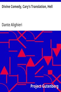 Cover of Divine Comedy, Cary's Translation, Hell