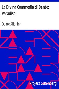 Cover of La Divina Commedia di Dante: Paradiso