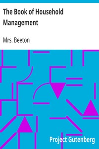 Cover of The Book of Household Management