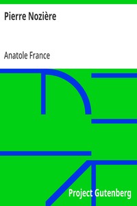 Cover of Pierre Nozière