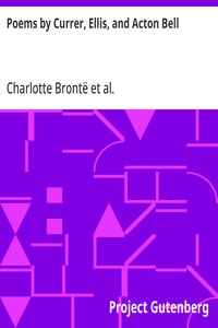 Cover of Poems by Currer, Ellis, and Acton Bell