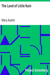 Cover of The Land of Little Rain