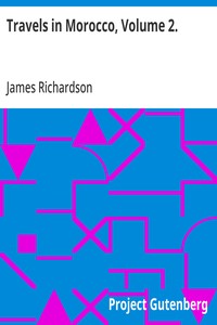 Cover of Travels in Morocco, Volume 2.