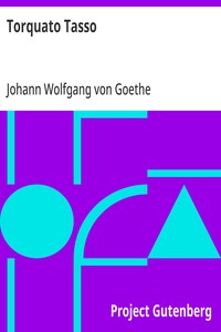Cover of Torquato Tasso Ein Schauspiel