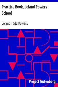 Cover of Practice Book, Leland Powers School