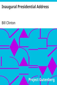 Cover of Inaugural Presidential Address