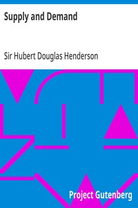 Cover of Supply and Demand