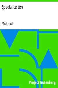 Cover of Specialiteiten