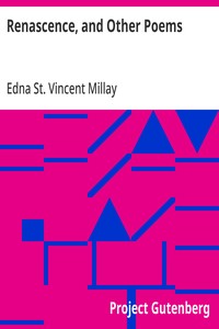 Cover of Renascence, and Other Poems