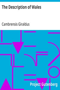 Cover of The Description of Wales