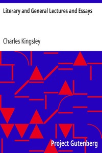 Cover of Literary and General Lectures and Essays