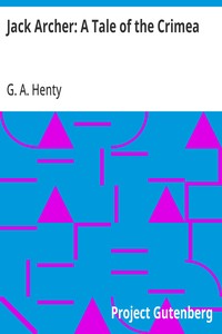 Cover of Jack Archer: A Tale of the Crimea
