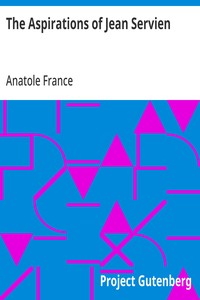 Cover of The Aspirations of Jean Servien