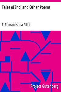 Cover of Tales of Ind, and Other Poems
