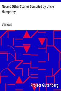 Cover of No and Other Stories Compiled by Uncle Humphrey