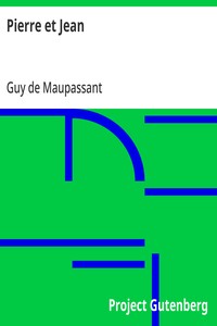 Cover of Pierre et Jean