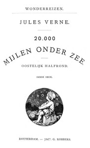 Cover of 20.000 Mijlen onder Zee: Oostelijk Halfrond