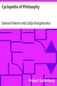 Cover of Cyclopedia of Philosophy