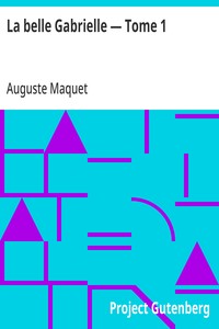 Cover of La belle Gabrielle — Tome 1