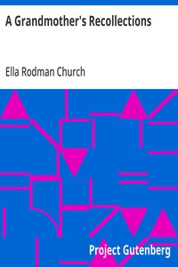 Cover of A Grandmother's Recollections