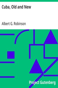 Cover of Cuba, Old and New
