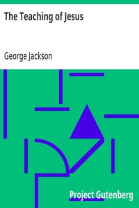 Cover of The Teaching of Jesus