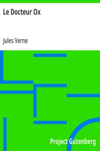Cover of Le Docteur Ox
