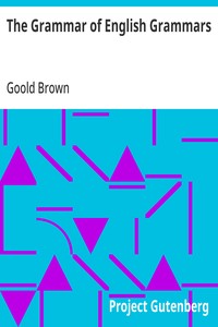 Cover of The Grammar of English Grammars