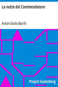 Cover of La notte del Commendatore