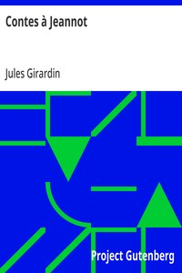 Cover of Contes à Jeannot
