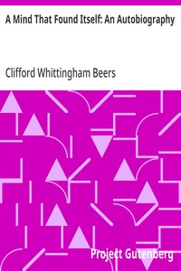 Cover of A Mind That Found Itself: An Autobiography
