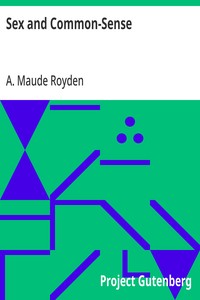 Cover of Sex and Common-Sense