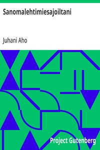 Cover of Sanomalehtimiesajoiltani