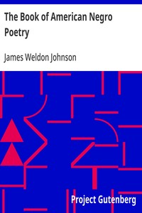 Cover of The Book of American Negro Poetry