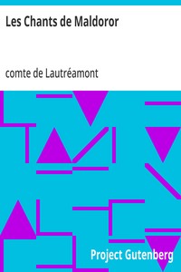Cover of Les Chants de Maldoror