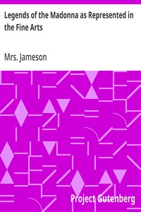 Cover of Legends of the Madonna as Represented in the Fine Arts