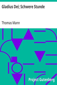 Cover of Gladius Dei; Schwere Stunde