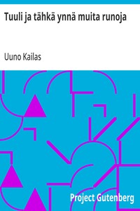 Cover of Tuuli ja tähkä ynnä muita runoja