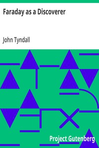 Cover of Faraday as a Discoverer