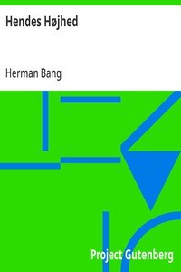Cover of Hendes Højhed