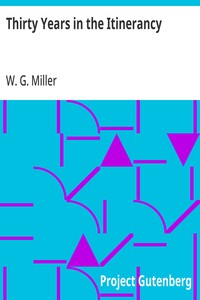 Cover of Thirty Years in the Itinerancy