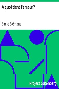 Cover of A quoi tient l'amour? Contes de France et d'Amérique
