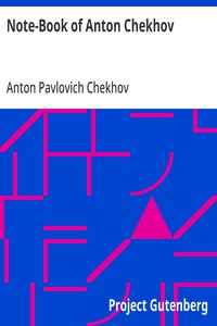 Cover of Note-Book of Anton Chekhov