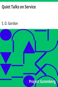 Cover of Quiet Talks on Service