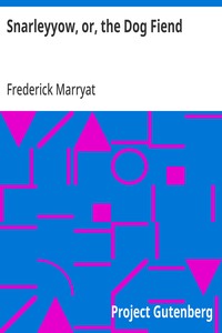 Cover of Snarleyyow, or, the Dog Fiend