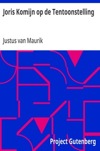 Cover of Joris Komijn op de Tentoonstelling Humoristische schets van Justus van Maurik
