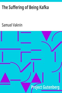 Cover of The Suffering of Being Kafka