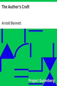 Cover of The Author's Craft